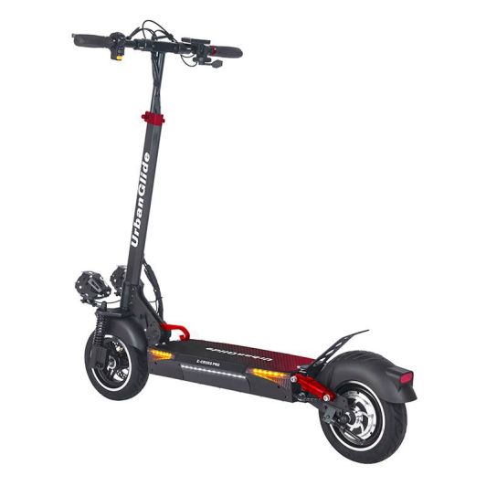 Patinete eléctrico Urbanglide E-Cross Pro - 800 W, 50 km, suspensión total y 10