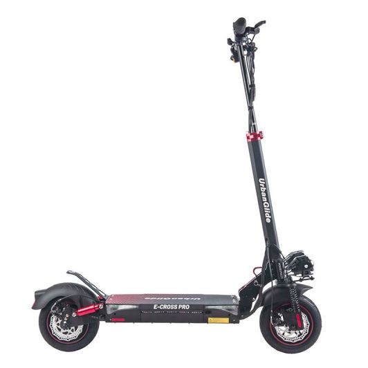 Patinete eléctrico Urbanglide E-Cross Pro - 800 W, 50 km, suspensión total y 10