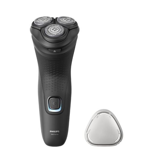 Afeitadora rotativa de barba PHILIPS Gris 40 min Autonomía Lavable Cabezal 4D S1141/00