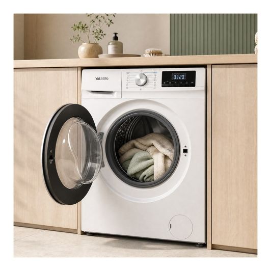 Lavasecadora 10kg 7kg 1400rpm Clase D VALBERG Inducción WD 10714 A-10/D W180C