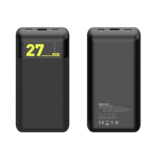 Batería EDENWOOD 27.000 MaH Negro