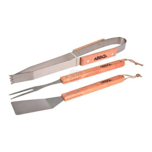 Juego de 3 accesorios para barbacoa