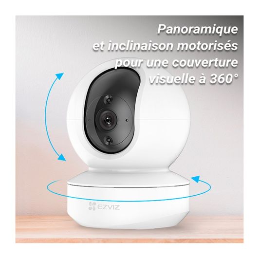 Cámara vigilancia EZVIZ TY1 3MP - Interior Motorizada 2K Visión Nocturna