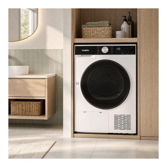 Secadora Bomba de Calor 10 kg Clase C - Valberg DHP 10 C W566C
