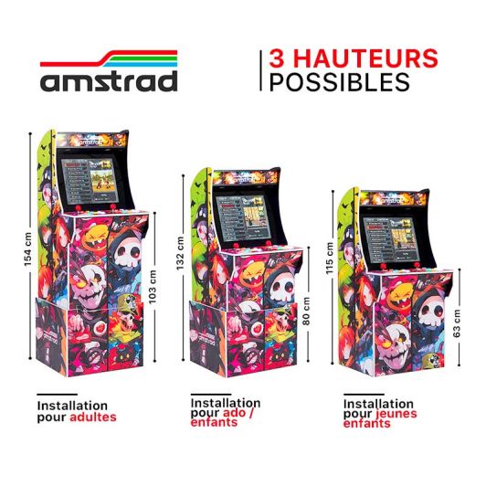 Maquina Arcade AMSTRAD Retrogame Monster