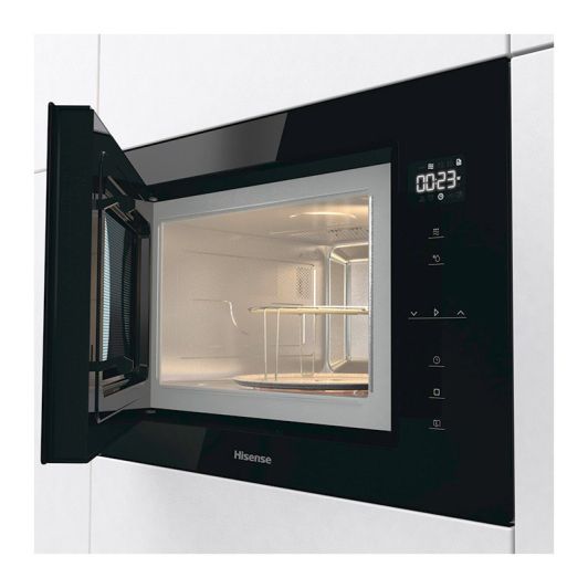 Microondas Encastrable con Grill 25L HISENSE BIM325G6BG2 900W Negro