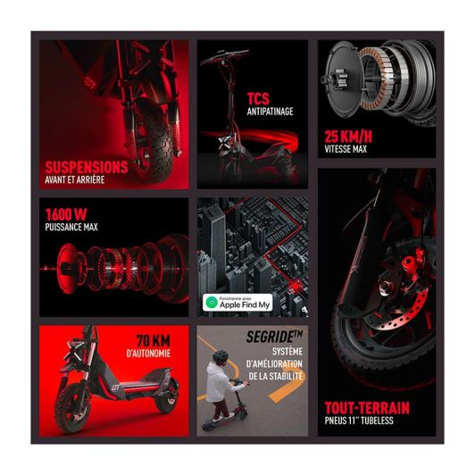 Patinete eléctrico SEGWAY ZT3 Pro