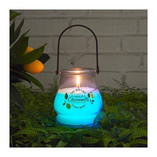 Vela Citronela con luz led