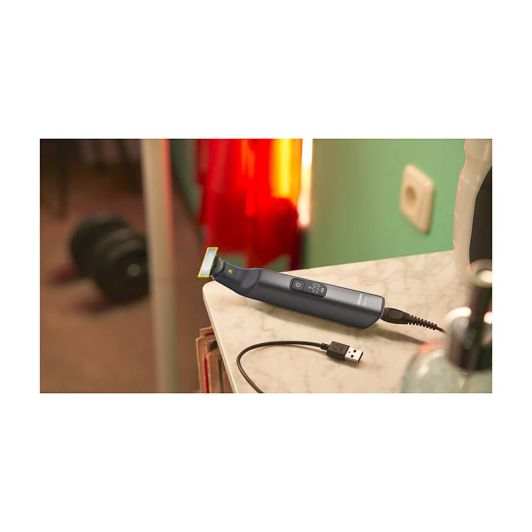 Afeitadora PHILIPS OneBlade para Cara y Cuerpo inalámbrica autonomía 90min QP6542/15
