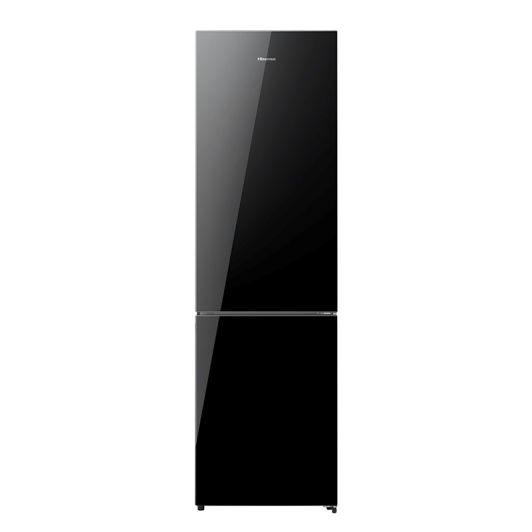 Frigorífico Combi No Frost Hisense 336L 200cm Cristal Negro Clase D