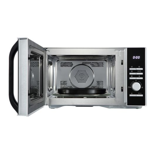 Microondas Multifunción Inverter 30L VALBERG 900W AirFry Plateado