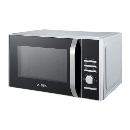 Microondas Multifunción Inverter 30L VALBERG 900W AirFry Plateado