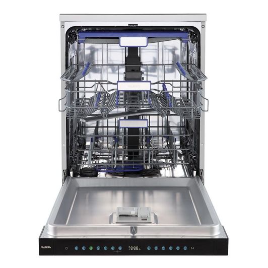 Lavavajillas 60cm, 16 servicios, Apertura Automática, clase A, VALBERG 16S43 A XAD929C V3 inox
