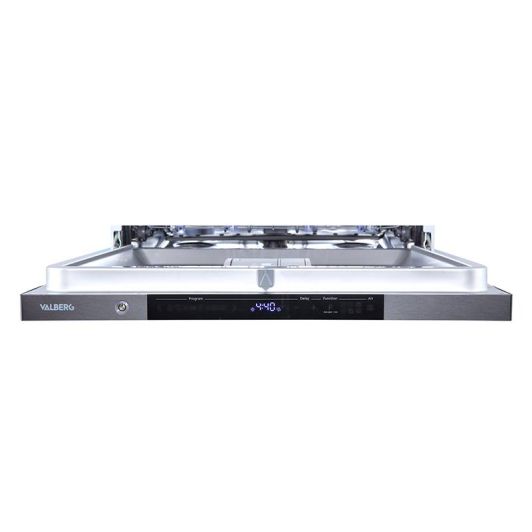 Lavavajillas Integrable 60cm, 16 servicios, 3a bandeja, Apertura Automática, clase A, Lavado Intense Wash, VALBERG