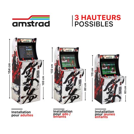 Maquina arcade de juegos retro AMSTRAD Fighters