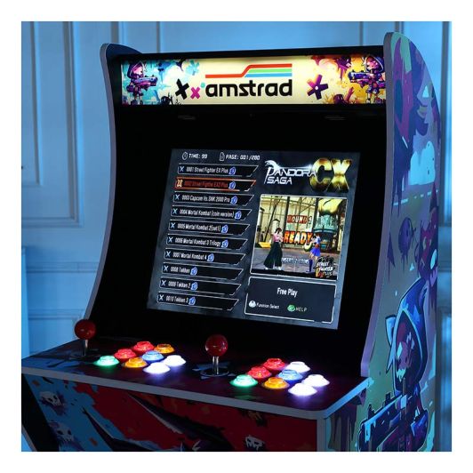 Maquina arcade de juegos retro AMSTRAD Fighters