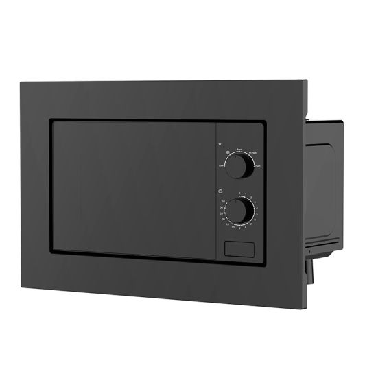 Microondas Encastrable 20L VALBERG MO 800W Horno 1280W Negro Digital BI MWO 20 K902C