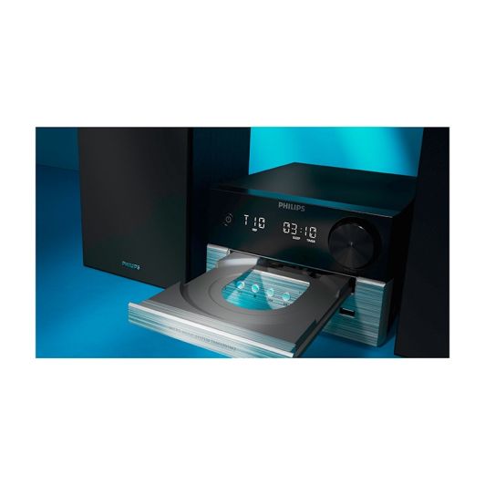Microcadena PHILIPS TAM3205 M2 20W Bluetooth CD MP3 USB y Radio FM con Bass Reflex