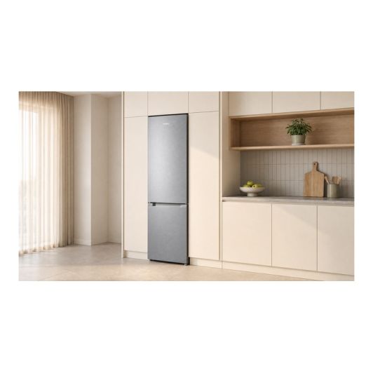 Frigorífico Combi 262L Estático VALBERG 177cm alto 55 cm ancho Clase D Silver CS 262 D S625C