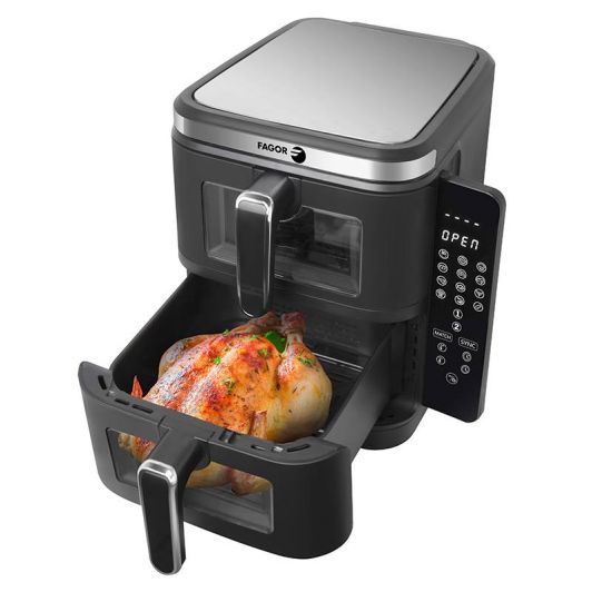 Horno Integrable Pirolítico Multifunción con Airfry 72L VALBERG MFO 72 P K CDTR