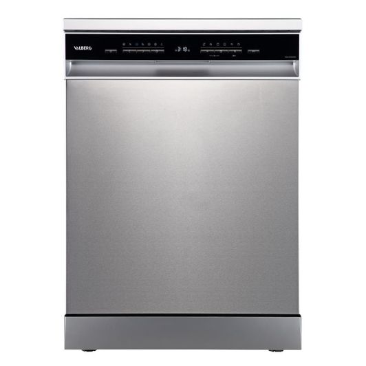 Lavavajillas 60cm, 14 servicios, Apertura Automática, 3a bandeja, clase B, VALBERG 14S44 B XA929C Acero Inoxidable 