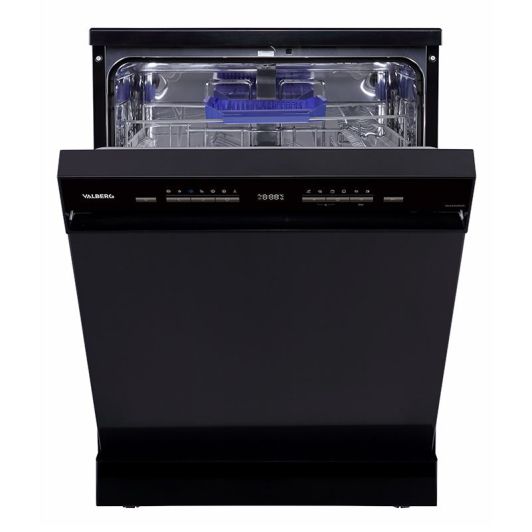 Lavavajillas 60cm, 14 servicios, Apertura Automática, 3a bandeja, clase B, VALBERG 14S44 B DXAD929C Acero Inoxidable Oscuro 