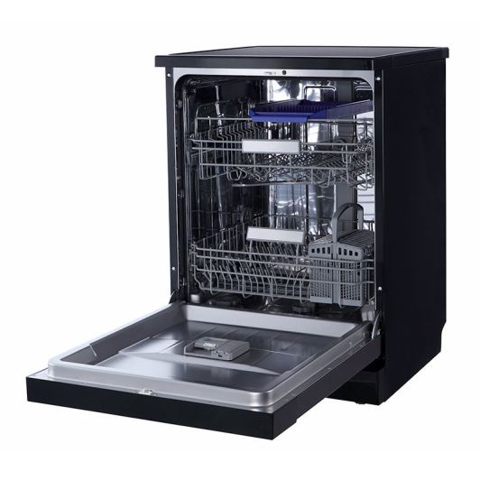 Lavavajillas 60cm, 14 servicios, Apertura Automática, 3a bandeja, clase B, VALBERG 14S44 B DXAD929C Acero Inoxidable Oscuro 