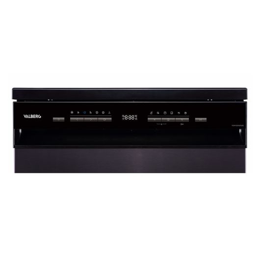 Lavavajillas 60cm, 14 servicios, Apertura Automática, 3a bandeja, clase B, VALBERG 14S44 B DXAD929C Acero Inoxidable Oscuro 