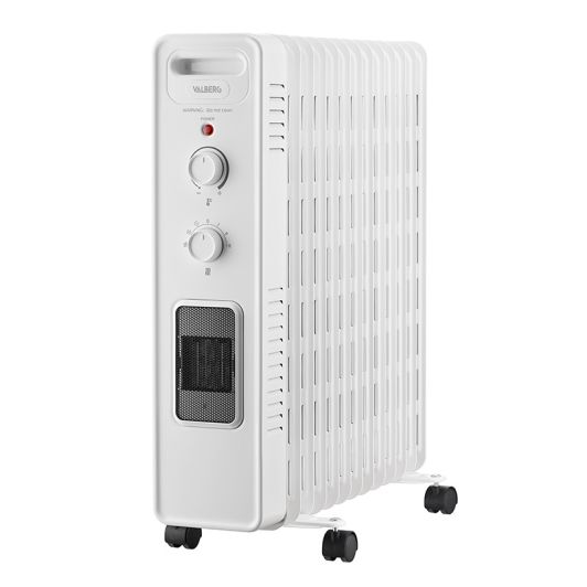 Radiador de Aceite VALBERG 2900W Calefactor con Ventilador Cubre hasta 35 m