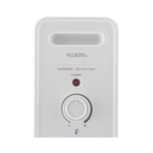 Radiador de Aceite VALBERG 2900W Calefactor con Ventilador Cubre hasta 35 m