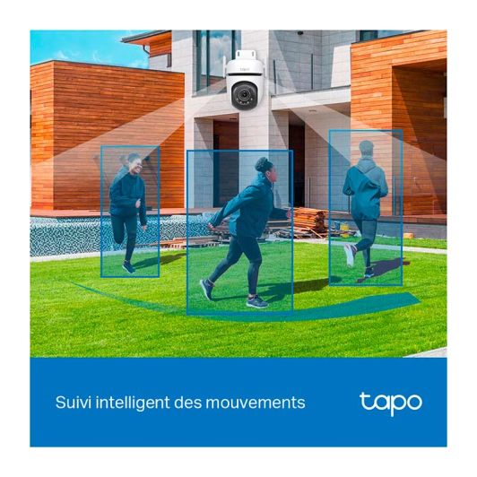 Cámara Seguridad Tapo C520WS 4MP 2K - Exterior Motorizada 360° Visión Nocturna Color