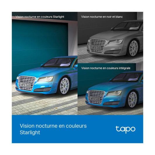 Cámara Seguridad Tapo C520WS 4MP 2K - Exterior Motorizada 360° Visión Nocturna Color