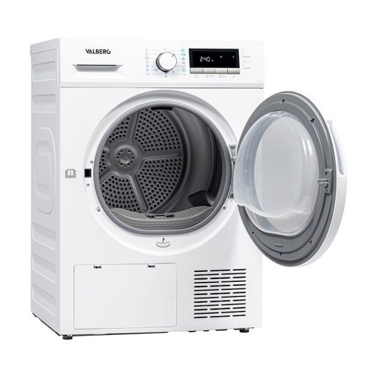 SECADORA BOMBA DE CALOR 8kg, clase D, VALBERG DHP 8 D W566C
