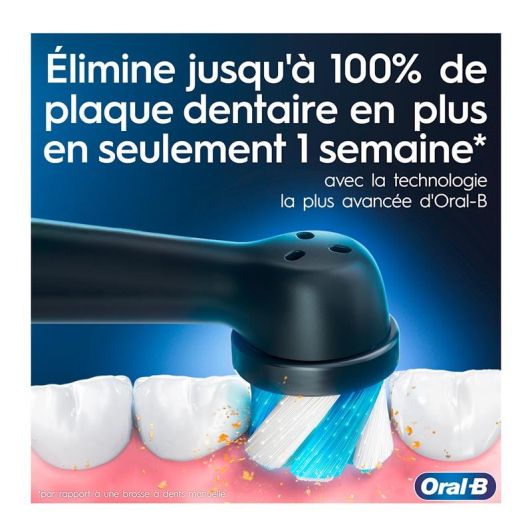 Cepillo de Dientes Eléctrico ORAL-B iO 3S noire 3 Modos Sensor de Presión Micro vibraciones