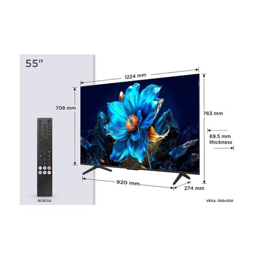 TCL Smart Tv QLED 55