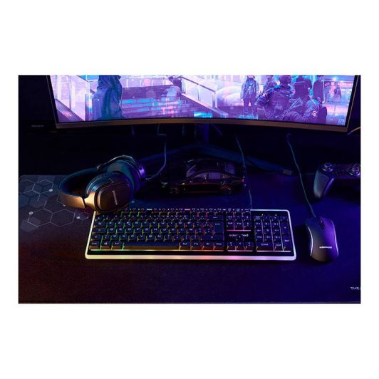 Ratón Gaming EDENWOOD SF7200 con Cable Iluminación RGB USB 