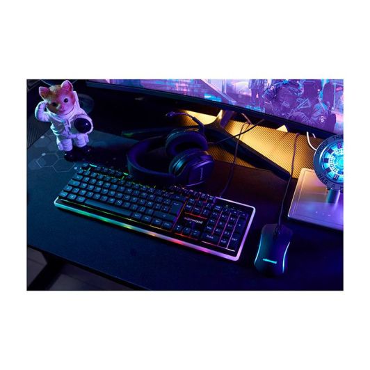 Ratón Gaming EDENWOOD SF7200 con Cable Iluminación RGB USB 