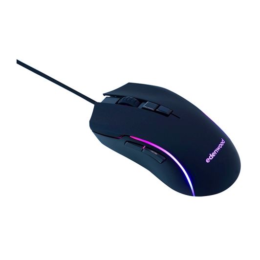 Ratón Gaming EDENWOOD SF7200 con Cable Iluminación RGB USB 