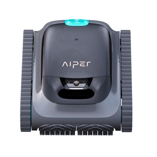 Robot de Piscina AIPER SCUBA S1 2025 Black 150m2 Sin Cables limpia Fondo, Paredes, Línea de agua Autonomía 180min 