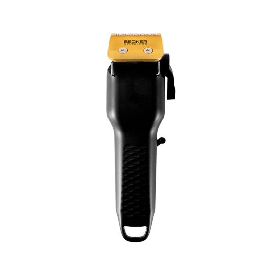 Cortapelos BECKER Inalámbrico Cuchillas Acero Negro y Gris Carga USB HERO BLACK