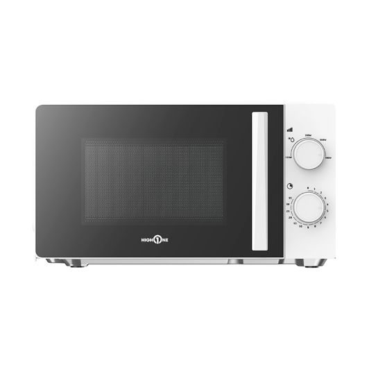 Microondas sin Grill 20L 700W HIGH ONE MWO 20L W 902C V4 Blanco