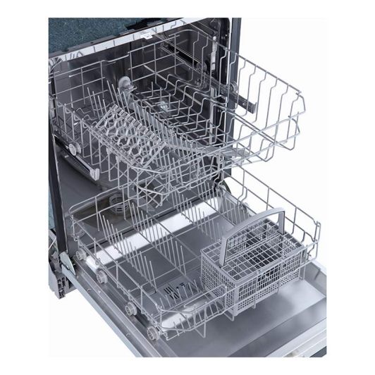 Lavavajillas 60cm, 12 servicios, clase C,  Blanco con Apertura Automática de Puerta, HIGH ONE