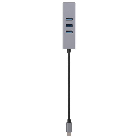 Adaptador EDENWOOD USB-C => RJ45 + 3 puertos USB
