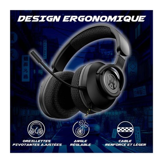 Auriculares Gaming AKUMA SEINEN H04 Negros Cable Jack 3.5mm