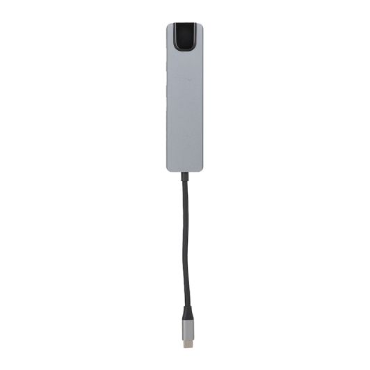 Hub USB-C 6 en 1 de Edenwood con HDMI, RJ45, USB 3.0 y USB-C PD