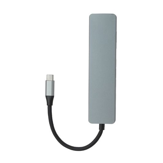 Hub USB-C 6 en 1 de Edenwood con HDMI, RJ45, USB 3.0 y USB-C PD