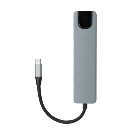Hub USB-C 6 en 1 de Edenwood con HDMI, RJ45, USB 3.0 y USB-C PD