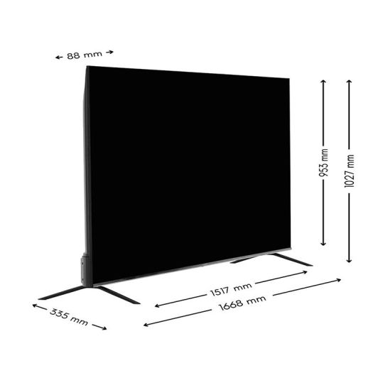 Smart Tv EDENWOOD QLED 75
