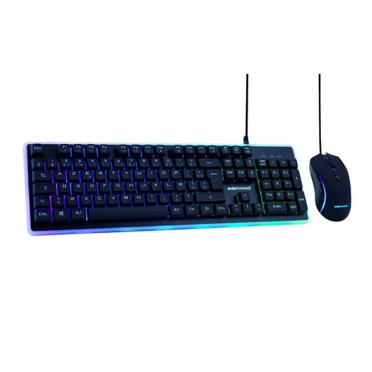 Teclado Gaming Español ISO EDENWOOD CF19AG-ES RGB con Cable USB