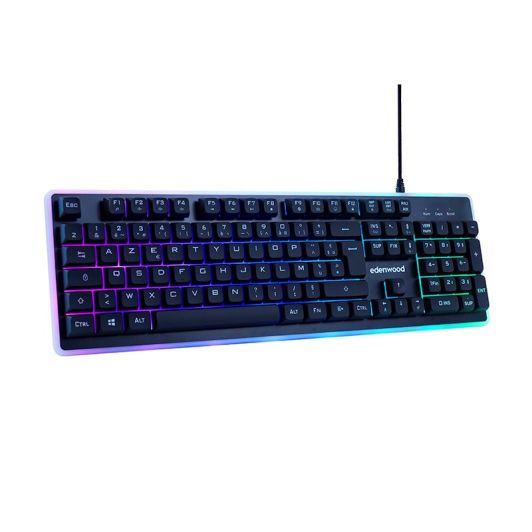 Teclado Gaming Español ISO EDENWOOD CF19AG-ES RGB con Cable USB